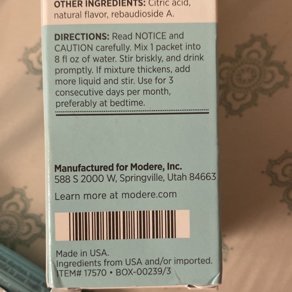 Modere Activate - 1 Packet Only - Picture 3 of 5